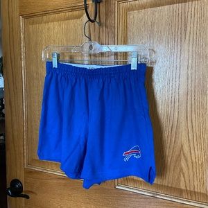 Buffalo Bills Soffee Shorts  Size Large Blue